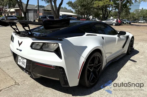 2019 Chevrolet Corvette Zr1 from USA, damaged, VIN 1G1Y52D97K5801838